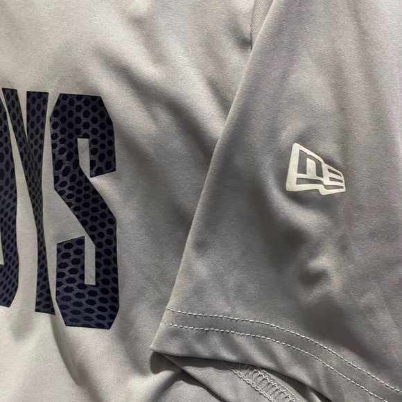 Team Apparel Gray Cowboys Jersey - Picture 4 of 7